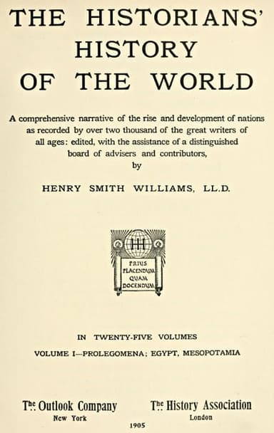 The Historians' History of the World 01